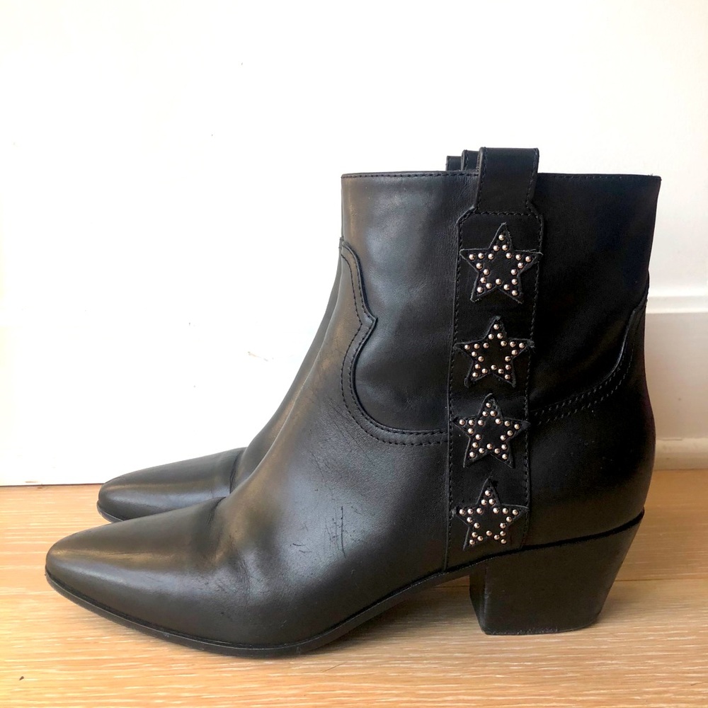 SAINT LAURENT Rock 40 Stars Boots (37)